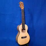 Ohana Concert CK-70BWE Solid Spruce Top / Laminate Black & White Ebony Ukulele s455