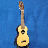 Ohana Soprano SK-75R Blem All Solid Spruce / Rosewood Matte Friction Tuners Ukulele S684