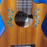 Ohana Concert CK-60CG All Solid Mahogany Gloss Cutaway Ukulele S738