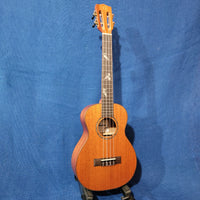 Ohana Tenor TK-32 All Solid Mahogany with Fretboard Inlay Slotted Headstock Ukulele S785
