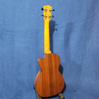 Ohana Concert CK-35CG-CL Cynthia Lin Performance Solid Mahogany Cutaway Ukulele Case S809