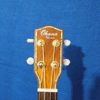 Ohana Concert CK-350G All Solid Koa with Abalone Gloss Ukulele S910