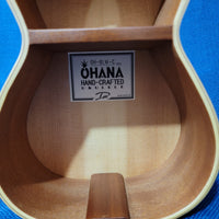 Ohana Concert Bongolele OH-BLM-C Spruce / Mahogany Ukulele Bongo Accessory w/ Bag S915