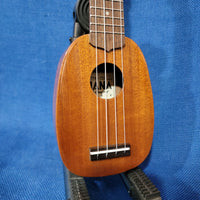 Ohana Sopranissimo Pineapple TTPK-25G Solid Mahogany Teenie Tiny Ukulele P088