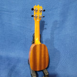 Ohana Sopranissimo Pineapple TTPK-25G Solid Mahogany Teenie Tiny Ukulele P088