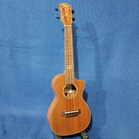 Ohana Concert CK-25C-CL Cynthia Lin Model Solid Mahogany Top Cutaway Ukulele w/ Bag P097