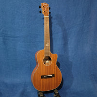 Ohana Tenor TK-25C-CL Cynthia Lin Model Solid Mahogany Top Cutaway Ukulele w/ Bag P119