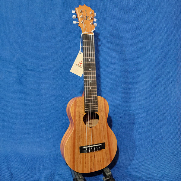 KoAloha Tenor Guitarlele 6 String KTM-D6 All Solid Koa Gloss Made in Hawaii Ukulele w/ KoAloha Branded Hardcase P155