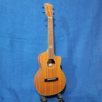 Ohana Tenor TK-25C-CL Cynthia Lin Model Solid Mahogany Top Cutaway Ukulele w/ Bag P177