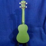 Ohana Soprano Starter Pack SK-10CG Camo Green Ukulele Bag, Tuner, Button, Strap, Chart