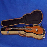 Ohana Long Tenor Tweed Hard Case Fits Tenor, 6, 8 String, & Tiple UCTV-27L Accessory