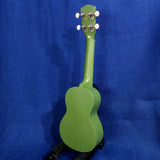Ohana Soprano Starter Pack SK-10CG Camo Green Ukulele Bag, Tuner, Button, Strap, Chart