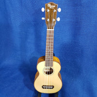 Ohana Soprano SK-70WG Blem Solid Spruce Top/ Laminate Willow Ukulele .163