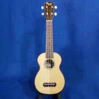 Ohana Soprano SK-70WG Blem Solid Spruce Top/ Laminate Willow Ukulele .163