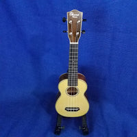 Ohana Soprano SK-70BA Blem Solid Spruce Top / Morinda (Blackwood) Ukulele x708