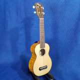 Ohana Soprano SK-70WG Blem Solid Spruce Top/ Laminate Willow Ukulele .163